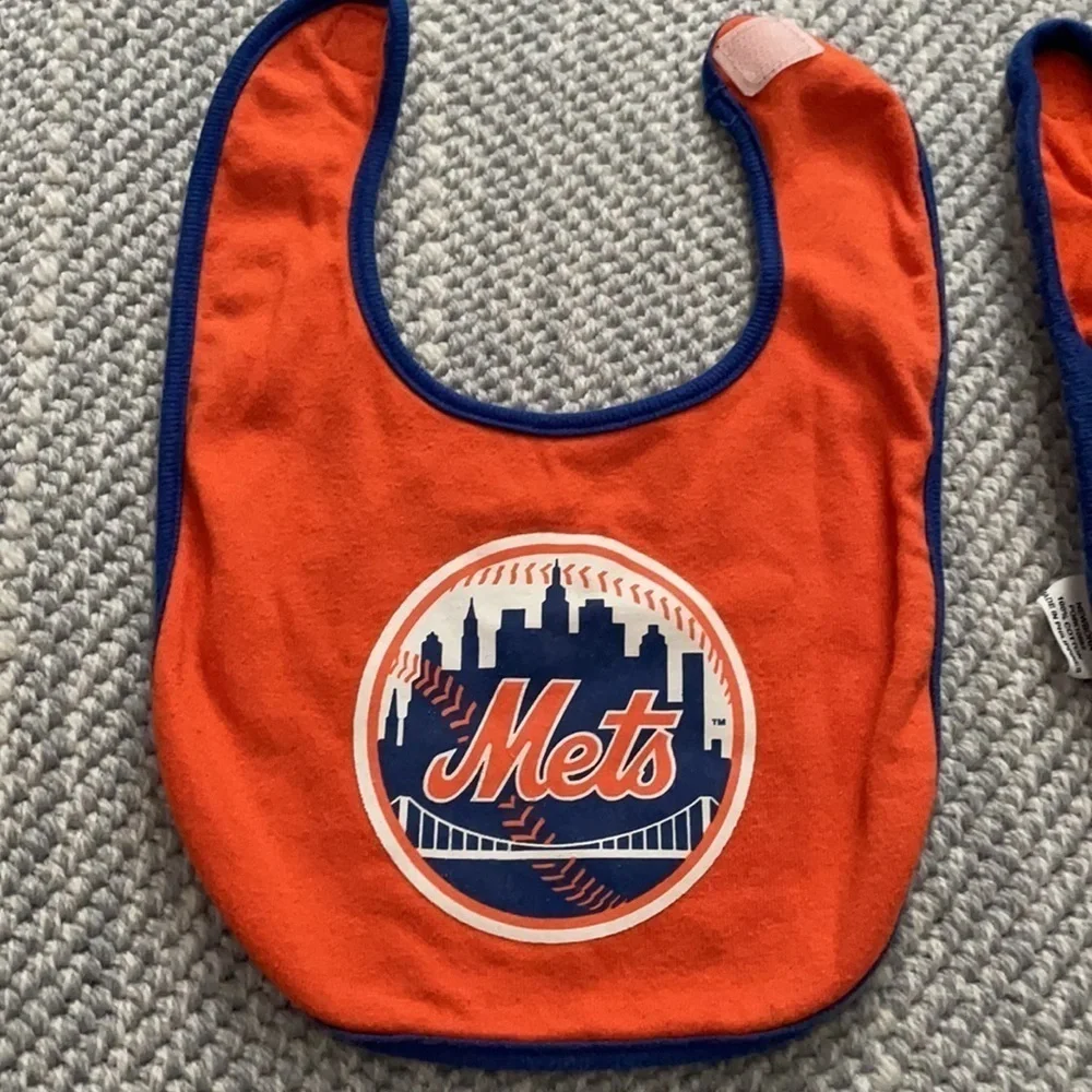 Met’s MLB Baseball Baby Bibs